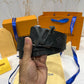 LV Double Logo Reversible Belt Black/Grey
