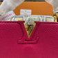 Louis.Vuitton Shocking Pink Capucines Mini Bag