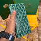 GoYard Long Wallet Green