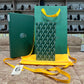 GoYard Long Wallet Green