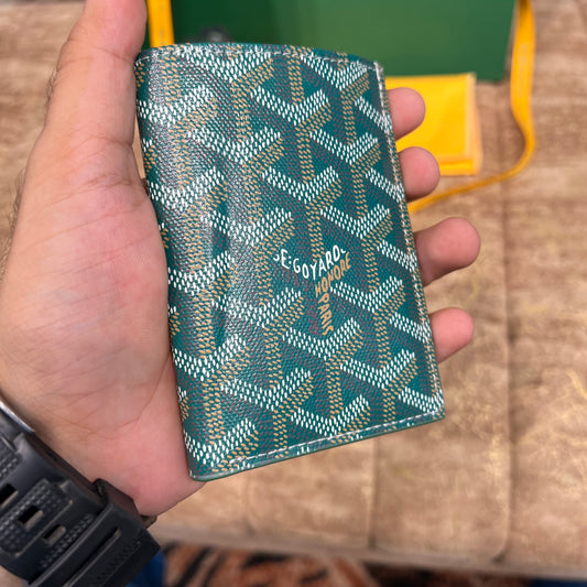 GoYard Bifold Wallet Green