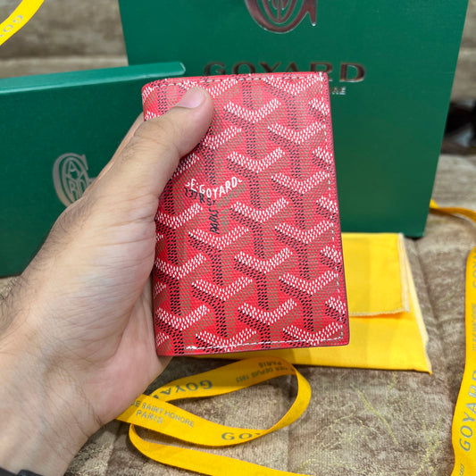 GoYard Bifold Wallet Red