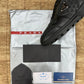 Prada Leather and Re-Nylon high top sneakers - Black