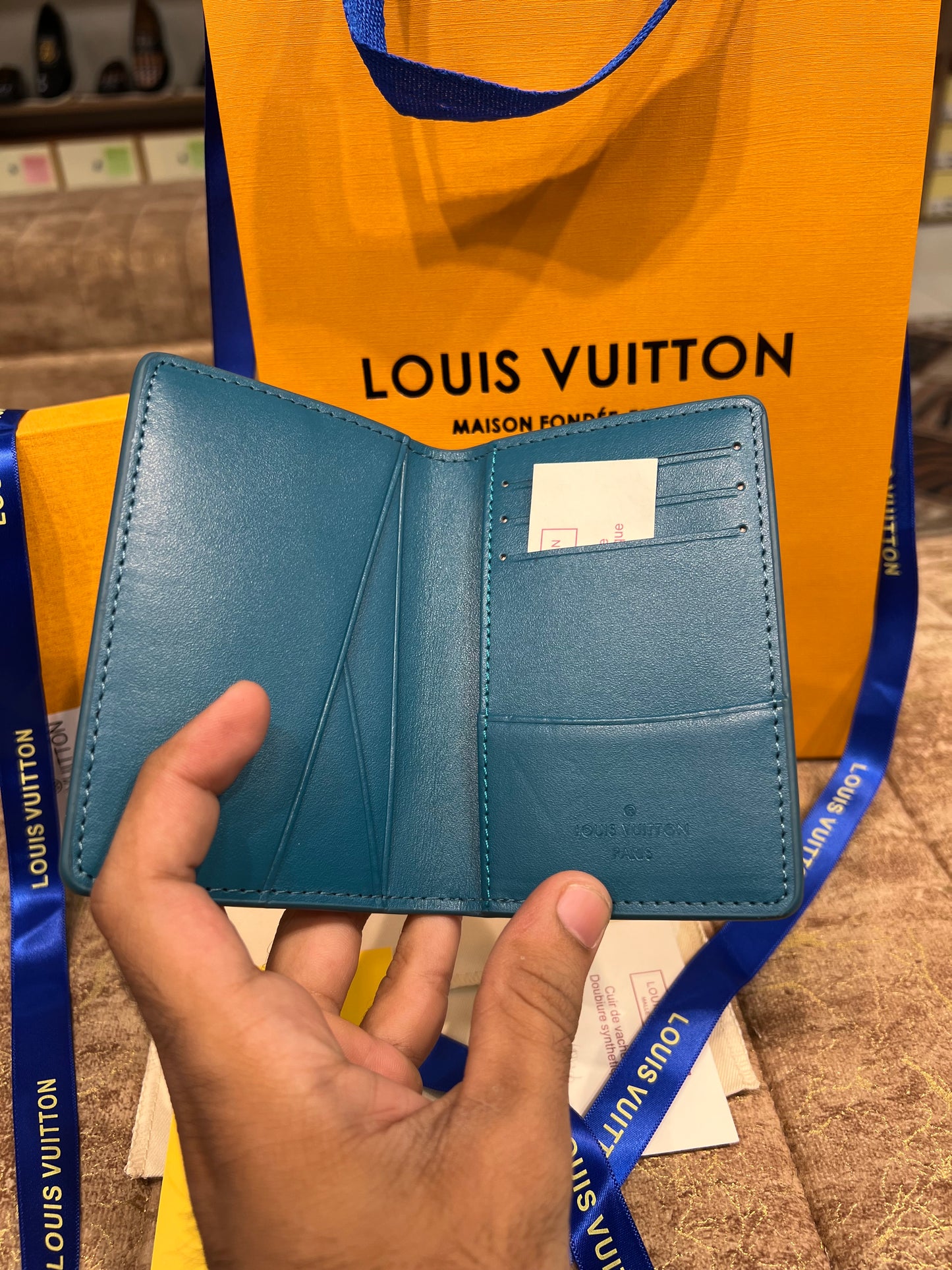 LV  Pocket Organizer Wallet