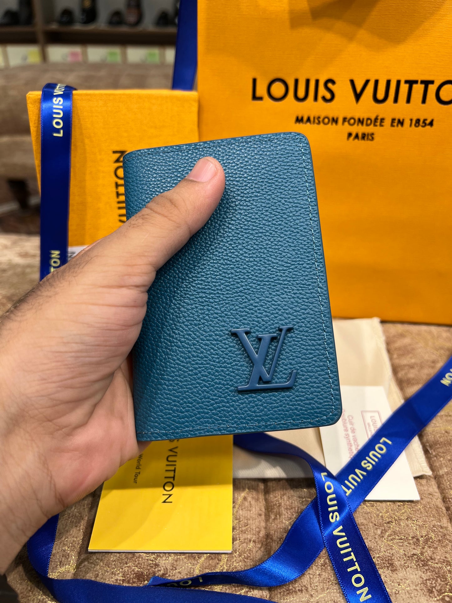 LV  Pocket Organizer Wallet