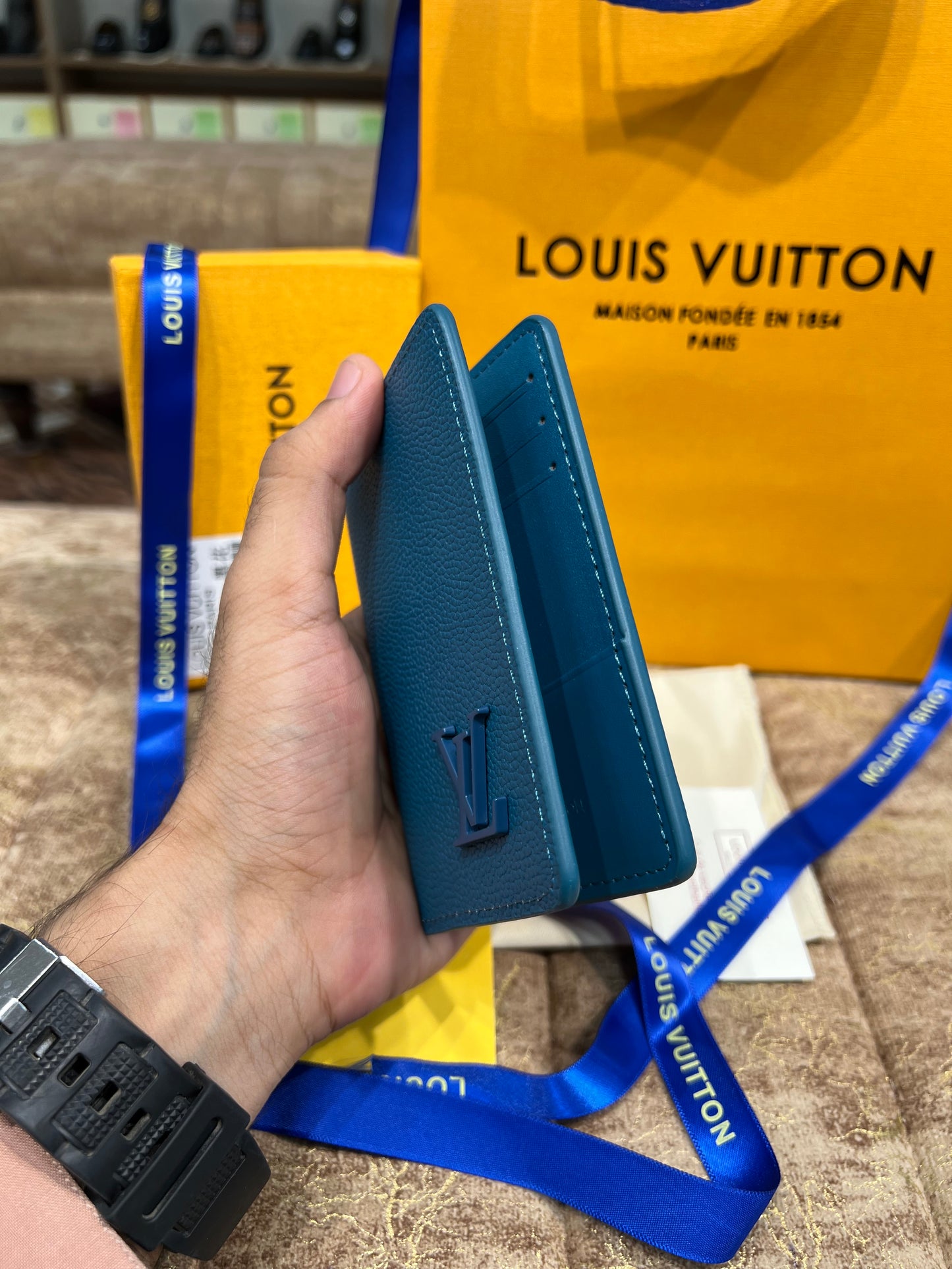 LV  Pocket Organizer Wallet