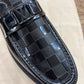 . Louis.Vuitton Black High Heel Major Loafers