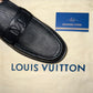 . Louis.Vuitton Black Lining Major Loafers