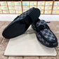 . Louis.Vuitton Black Check Major Loafers