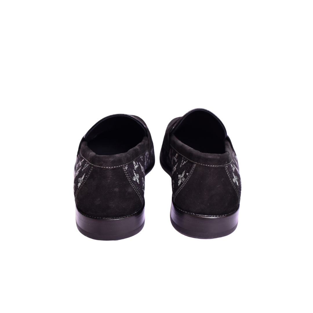 . Louis.Vuitton H Black Major Loafers