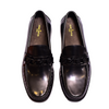 . Louis.Vuitton Chain Black Major Loafers