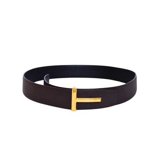 Tom Ford Logo Brown Belt